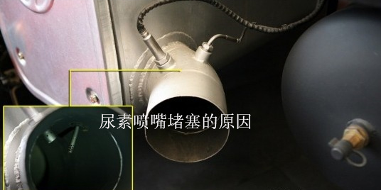 尿素噴嘴堵塞的原因