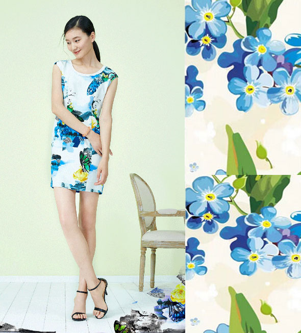 數(shù)碼印花省墨的方法