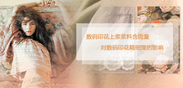 數(shù)碼印花上漿漿料含固量對數(shù)碼印花精細(xì)度的影響