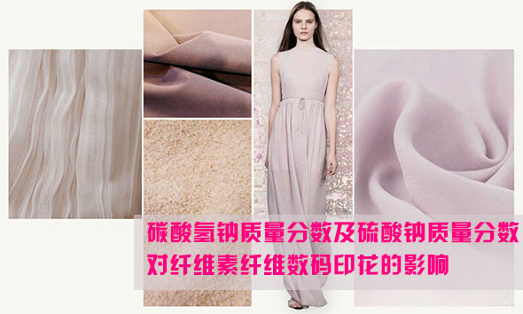 碳酸氫鈉質(zhì)量分?jǐn)?shù)及硫酸鈉質(zhì)量分?jǐn)?shù)對纖維素纖維數(shù)碼印花的影響