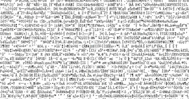 數(shù)碼印花打印出現(xiàn)亂碼的原因