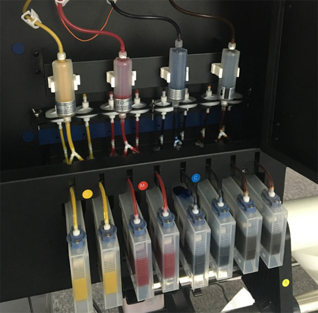 數(shù)碼印花打印黑色模糊/色淺是什么原因