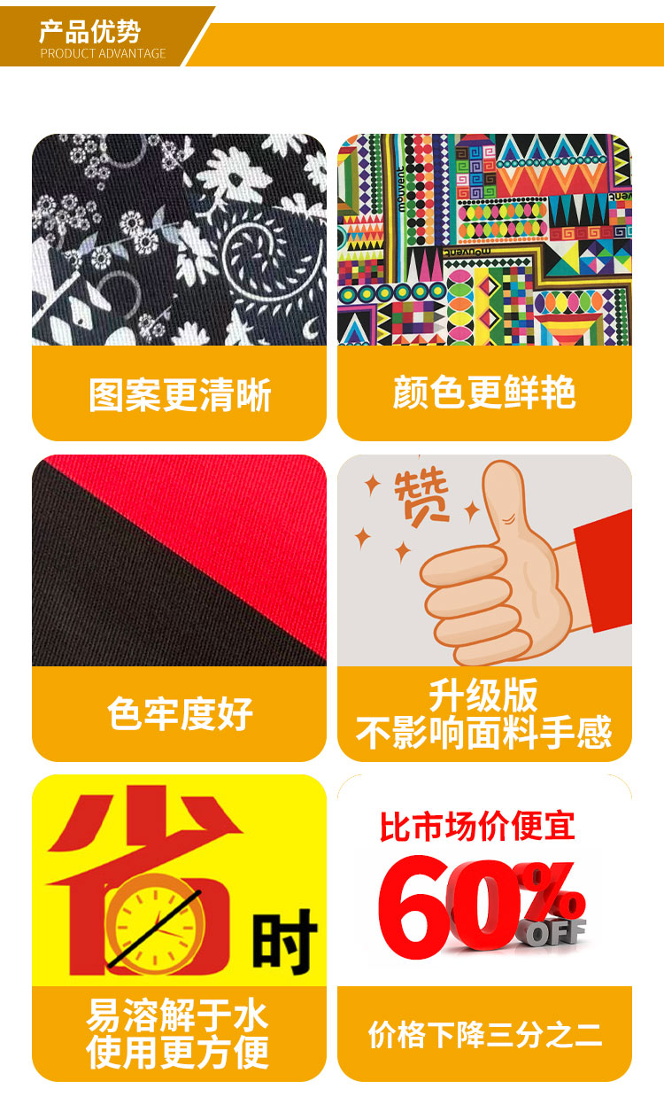 涂料數(shù)碼印花增色劑