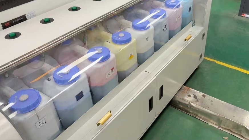 碼印花機墨盒的泡沫無法抽吸清楚怎么解決?